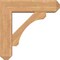 Ekena Millwork Legacy Craftsman Smooth Bracket w/ Offset Brace, Western Red Cedar, 7 1/2"W x 28"D x 28"H BKT0806X28X28LEC04SWR - alternate 2